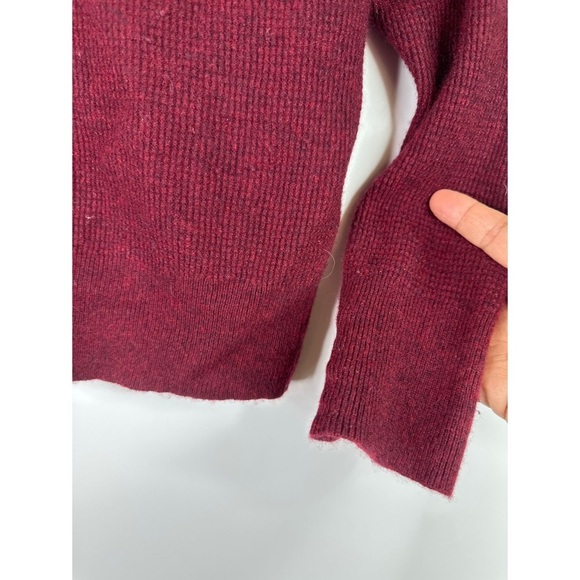 Madewell Cashmere Long Sleeve Crew Neck Sweatshirt - Picture 4 of 10